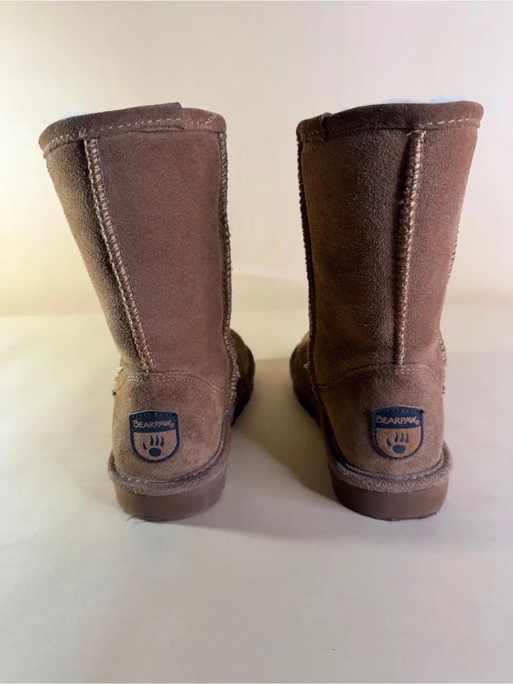 Bearpaw Brown Suede Winter Boots US 6